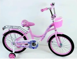 Велосипед Riki-Tiki, Модель GERDA, 18", розовый