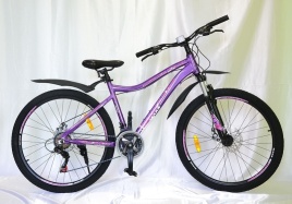 Велосипед 24" ТМ MAKS, IRIS V AL, рама 13" фиолетовый
