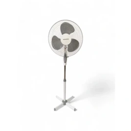 Вентилятор BONAFFINI ELF0007 напольный (белый/серый), 40Вт, 40см