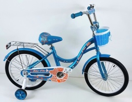 Велосипед Riki-Tiki, Модель GERDA, 18", бирюзовый