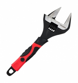 Лакра Ключ разводной двухк. рукоятка, тонкие губки, 40 мм, 200 мм. (3103032)