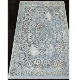 Ковер SAHARA 00766A 3.0*4.0 Stan Grey HB/ L.Blue FDY Турция