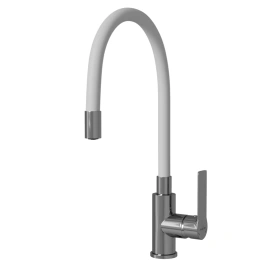 Смеситель для кухни 35к MIXLINE ML35-098 белый