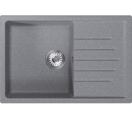 Мойка ML-GM19 с крылом, темно-серая (309), 500х750х200мм