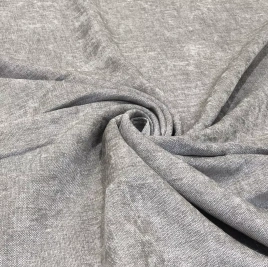 Портьерa EL Bella020/300 P Sh NC Шенил бежево-серый