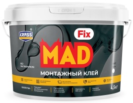 Клей монтажный универсальный Krass MadFix 4,5 кг (9592079)