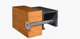 Саморез дерево-металл "Flugel" Torx 25 со сверлом 5,5х50