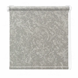 Рулонная штора Джерси (016.01) Серый 43*160 (10-30% светопрониц./под мрамор)