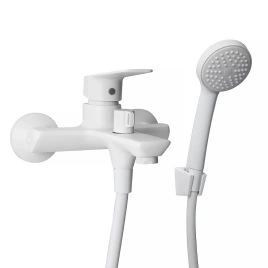 Смеситель для ванны 35к MIXLINE ML15-01W Белый