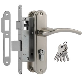 Замок врезной 796А-55 (матовый никель)