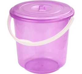 Ведро пластиковое Хозяюшка 10л (53 004)