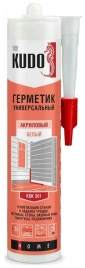 Герметик KUDO акриловый унив.белый 280мл KSK-301