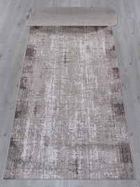 Ковёр SILVER F396 2.5*5,0 прямой GRAY