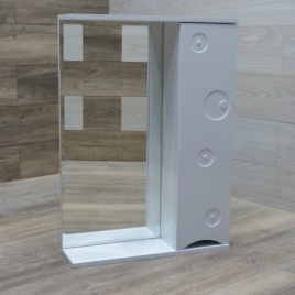 Зеркало-шкаф левый без подсветки Рондо-60