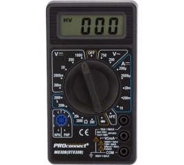 PROCONNECT Портативный мультиметр М830В (DT830В) 13-3011
