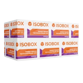 Плиты XPS Изобокс 100 1180х580х30мм (13плит, 8,8972 м2, 0,266 м3)