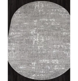 Ковер RICHI 1.0*2.0 овал 8667 GRAY-CREAM