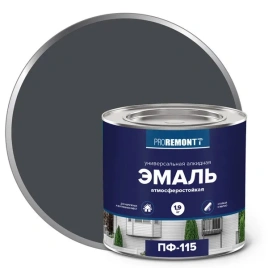 Эмаль ПФ-115 PROREMONTT Антрацит RAL7016  1,9кг