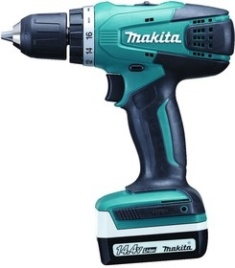 Makita Аккумуляторная дрель-шуруповерт DF347DWE