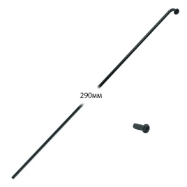 Спицы с ниппелем 290 мм., сталь хром, 14G Taya (046410)