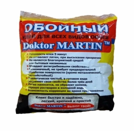 Обойный клей Doktor MARTIN универсальный 200г (30)