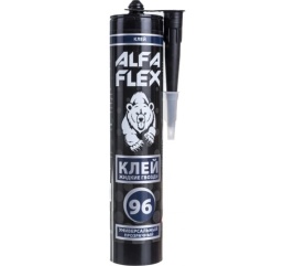 Клей жидкие гвозди ALFA Flex 96, универсальный, прозрачный, 280 мл
