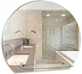 Зеркало MIXLINE "Елена" 570*480 с полкой