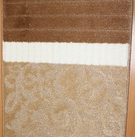 Коврик BENGAL ZEBRA 1шт 50*80 крем