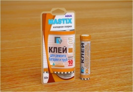 MASTIX MC 0105 Клей для батарей (холодная сварка) 55гр. в блистере
