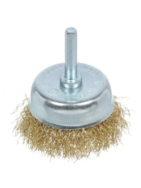 Щетка для дрели BARTEX, 50 мм, чашка со шпилькой (265915)