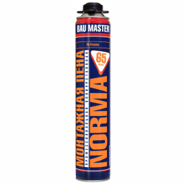 Пена проф BAU MASTER Norma 65л 850гр