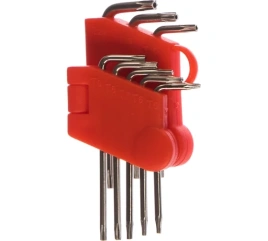 (*)Ключи "Torx" CrV 8шт Т5-Т20 (64001)