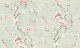 *Обои Сар. С40 Весна-С 04 4077-04 OLIMP 1,06*10м