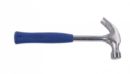 Лакра Молоток-гвоздодер, ков., мет., обрезин. рукоятка, 600 гр. (3302103)