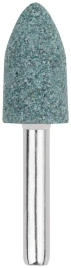 Шарошка абразивная (по камню, мрамору, кафелю) хвостовик 6 мм, цилиндр с остр. нак.14х25 мм. (36980)