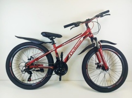 Велосипед 26" ТМ Civilane, FLIER MD, рама 15" красный/белый