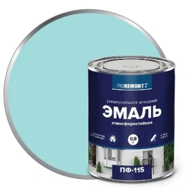 Эмаль ПФ-115 PROREMONTT Мятный 0,9кг