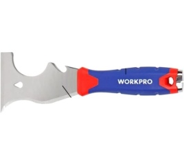 Шпатель-скребок 8 в 1 72мм (нерж) WORKPRO (WP321016)