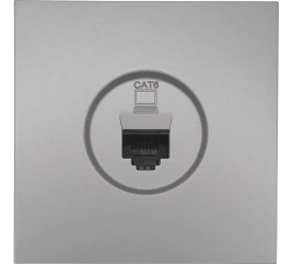 Lezard Розетка компьютерная СП 1-м сер. ZIMA IP20 704-7488-140