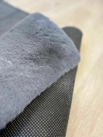 Ковер 800gsm rabbit fur 1,2x1,2 Grey