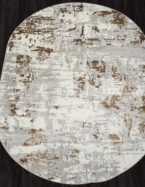 Ковер PALERMO F284 1.6*3.0 Oval Grey-Green