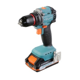 Sturm CD1860BL Дрель аккум.б/щ 18В, 1BatterySystem,  2,0 Ач. кейс