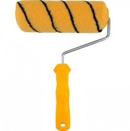 Лакра Валик с ручкой полиэстер 13/180/40мм, тигр D6мм (0200134)