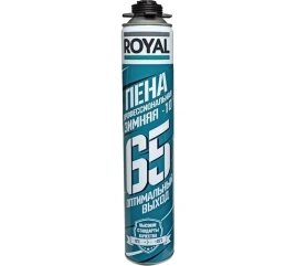 Монтажная пена ROYAL 65 проф зима -10