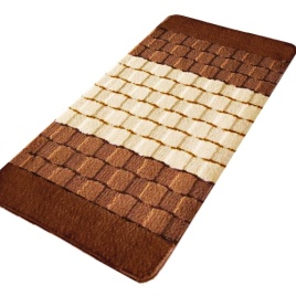 Коврик BANYOLIN SILVER 1шт 80*120(коричневый)