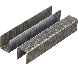 Скобы для мебельного степлера каленые 6х0,7мм 1000шт/уп "Stelgrit" (655001)