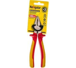 Navigator Пассатижи 82 345 NHT-Pad01-180 (диэлектр. мощн.180мм)