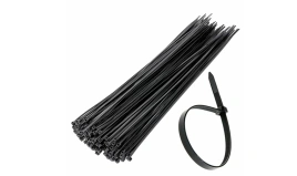 Хомуты нейлон 3,6х300мм (набор 100шт), черные REXANT 07-0301
