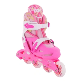 Роликовые коньки Flamingo pink 38-41 (L) раздвижные