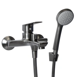 Смеситель для ванны 35к MIXLINE ML15-01GR Графит